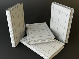 old book 6 3D Model
