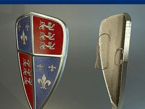 kara prens kalkanı 3D Model