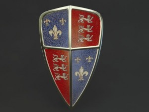 black prince shield 3Dモデル