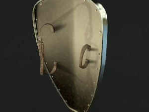 black prince shield 3D Model