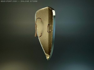 black prince shield 3Dモデル