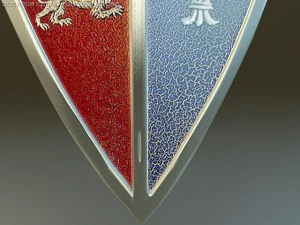 black prince shield 3D Model