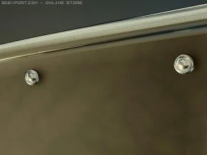 black prince shield 3D Model
