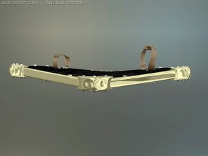 templar medieval shield 3D Model