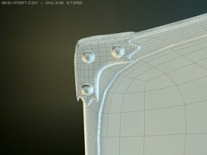 templar medieval shield Modelo 3D