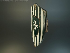 historical shield collection vol 1 Modelo 3D