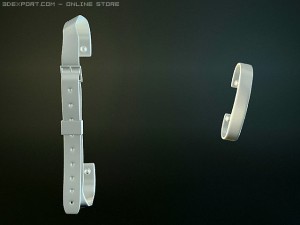 jerusalem medieval shield 3D Model