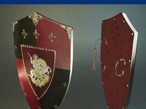 st george orta&ccedil;ağ kalkanı 3D Model