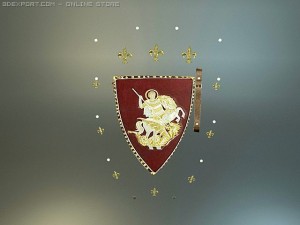 st jeorge medieval shield 3D 模型