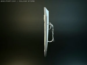st jeorge medieval shield 3D Model