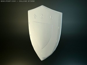 historical shields collection vol 2 Model 3D