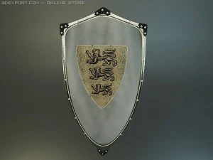 historical shields collection vol 2 3D Model