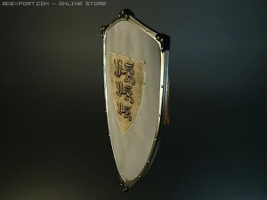 historical shields collection vol 2 3D Model
