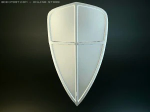 Super Pack historische Schilde 3D Modell