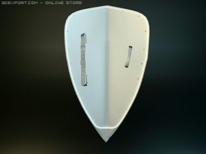 super pack historical shields Modèle 3D