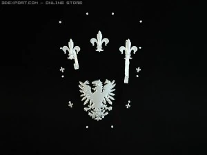 Super Pack historische Schilde 3D Modell