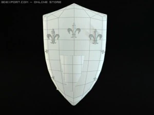Super Pack historische Schilde 3D Modell