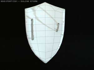 super pack historical shields Modèle 3D