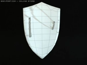 Super Pack historische Schilde 3D Modell