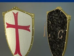 Super Pack historische Schilde 3D Modell