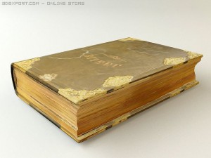 old bible 3Dモデル