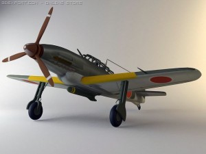 aichi japanese plane 3D Model