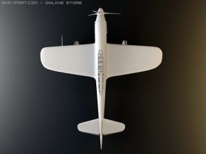 aichi japanese plane 3D-Modell