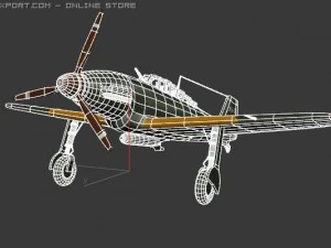 aichi japanese plane 3D Model