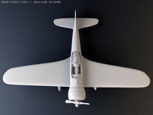 ki 27 japanese wwii plane 3D Model