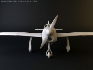 bell xp 77 wwii plane 3D Модель