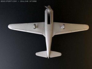 bell xp 77 wwii plane 3D Модель