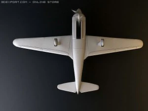 bell xp 77 wwii plane 3D Model