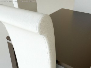 dining table and chairs 3D 模型