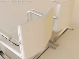 contemporary armchair 3D 模型