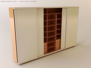 wardrobe cabinet 3D Model