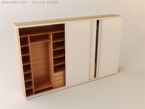 wardrobe cabinet 3D Model
