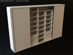 wardrobe cabinet 3D Model