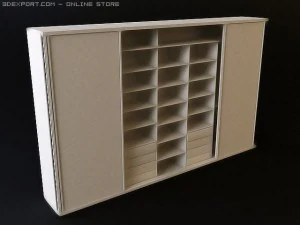 wardrobe cabinet 3D Model