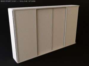 wardrobe cabinet 3D Model