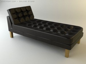 karlstad divan 3D Model