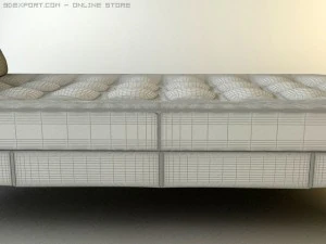 karlstad divan 3D Model