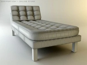 karlstad divan 3D Model