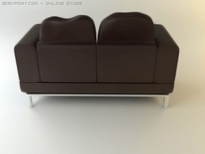 karlstad sofa 3 3D Model