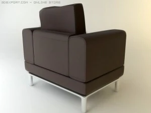 karlstad armchair 3D Model