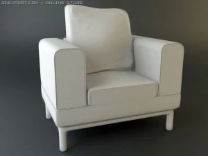 karlstad armchair 3D Model