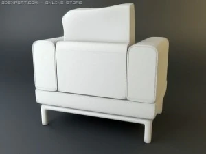 karlstad armchair 3D Model