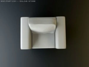 karlstad armchair 3D Model