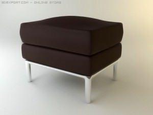 ottoman karlstad 3D Model