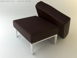 ottoman karlstad 3D Model