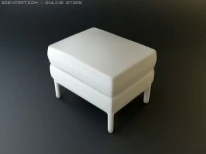 ottoman karlstad 3D Model